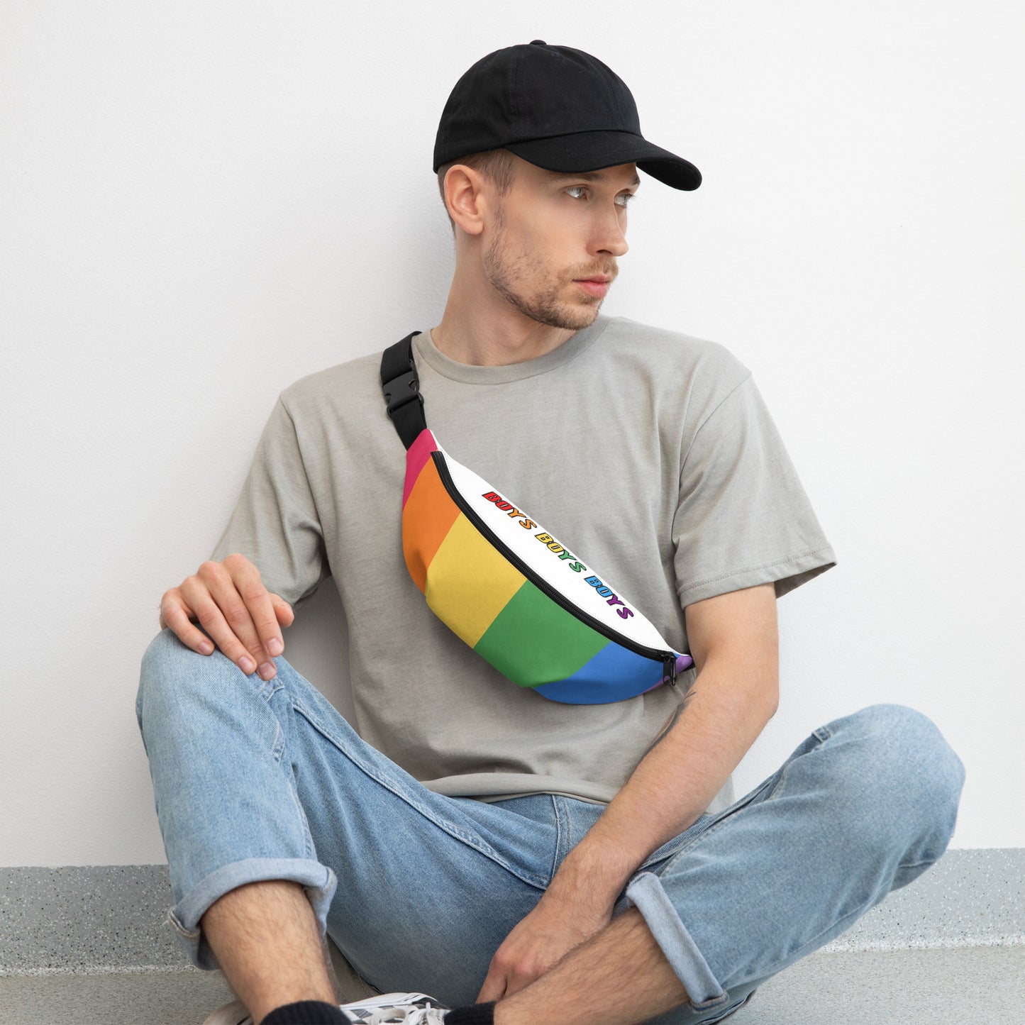 Gay Pride Rainbow Flag Belt Bag