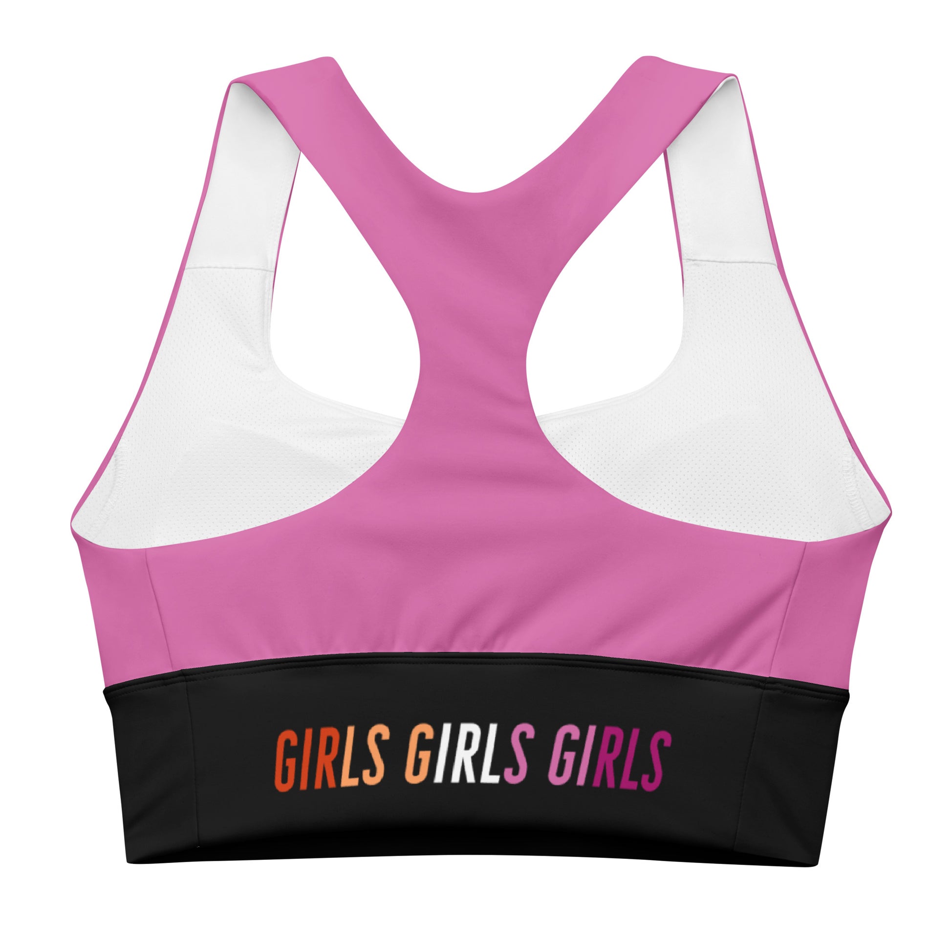 Lesbian Sports Bra - Light Pink – Prideboxco