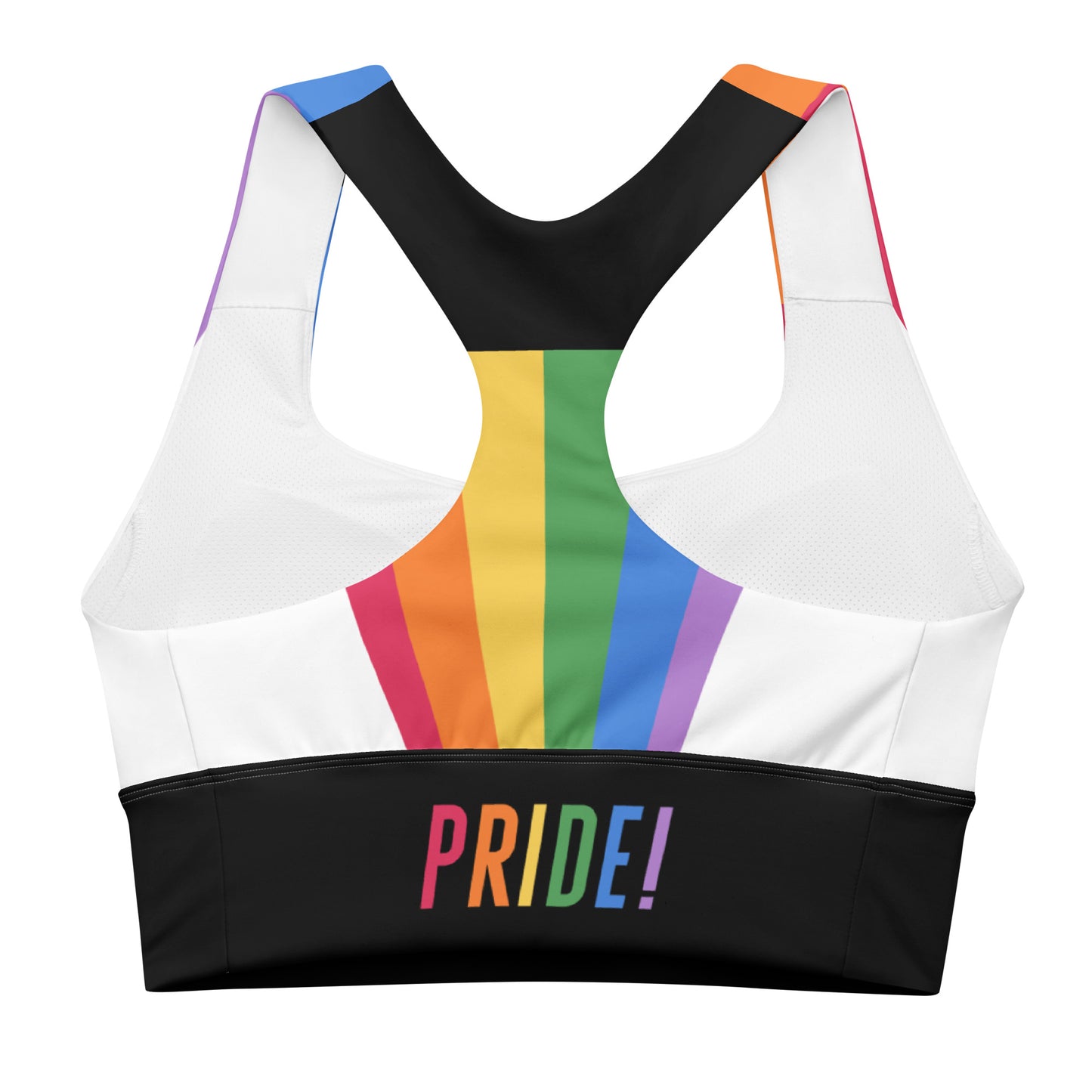 LGBT Pride Rainbow Flag Sports Bra