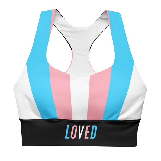 Lesbian Sports Bra - Light Pink – Prideboxco