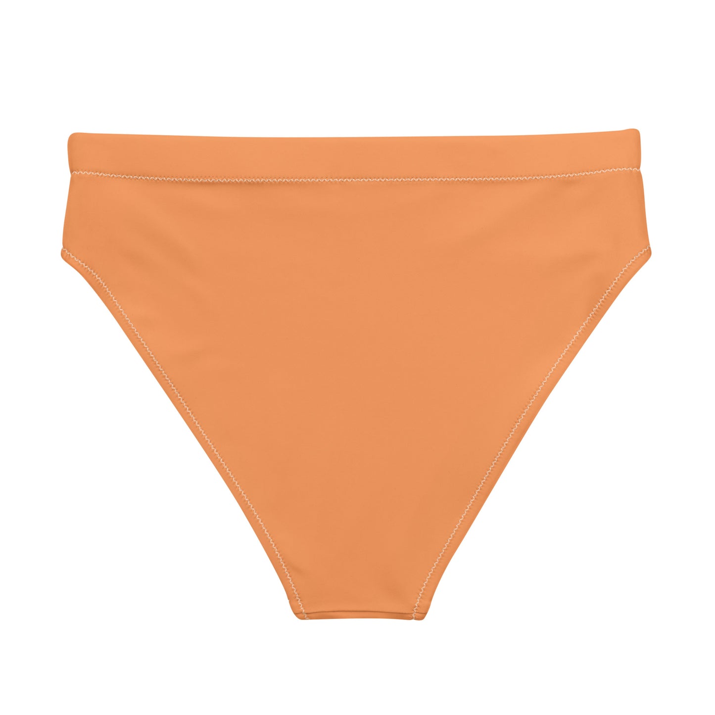 Lesbian Solid High-Waisted Athletic Bikini Bottom