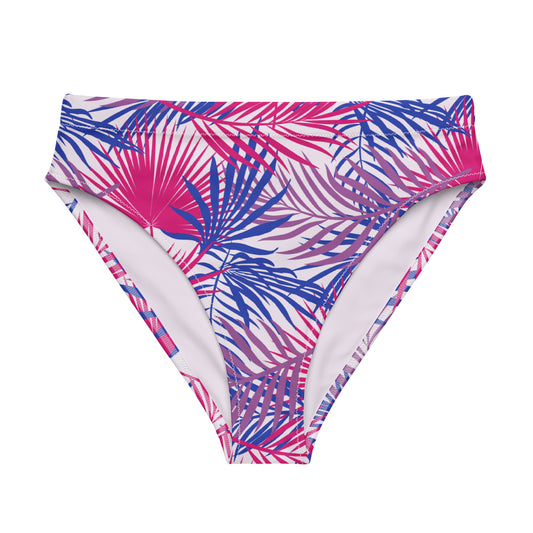 Bisexual High-Waisted Athletic Bikini Bottom