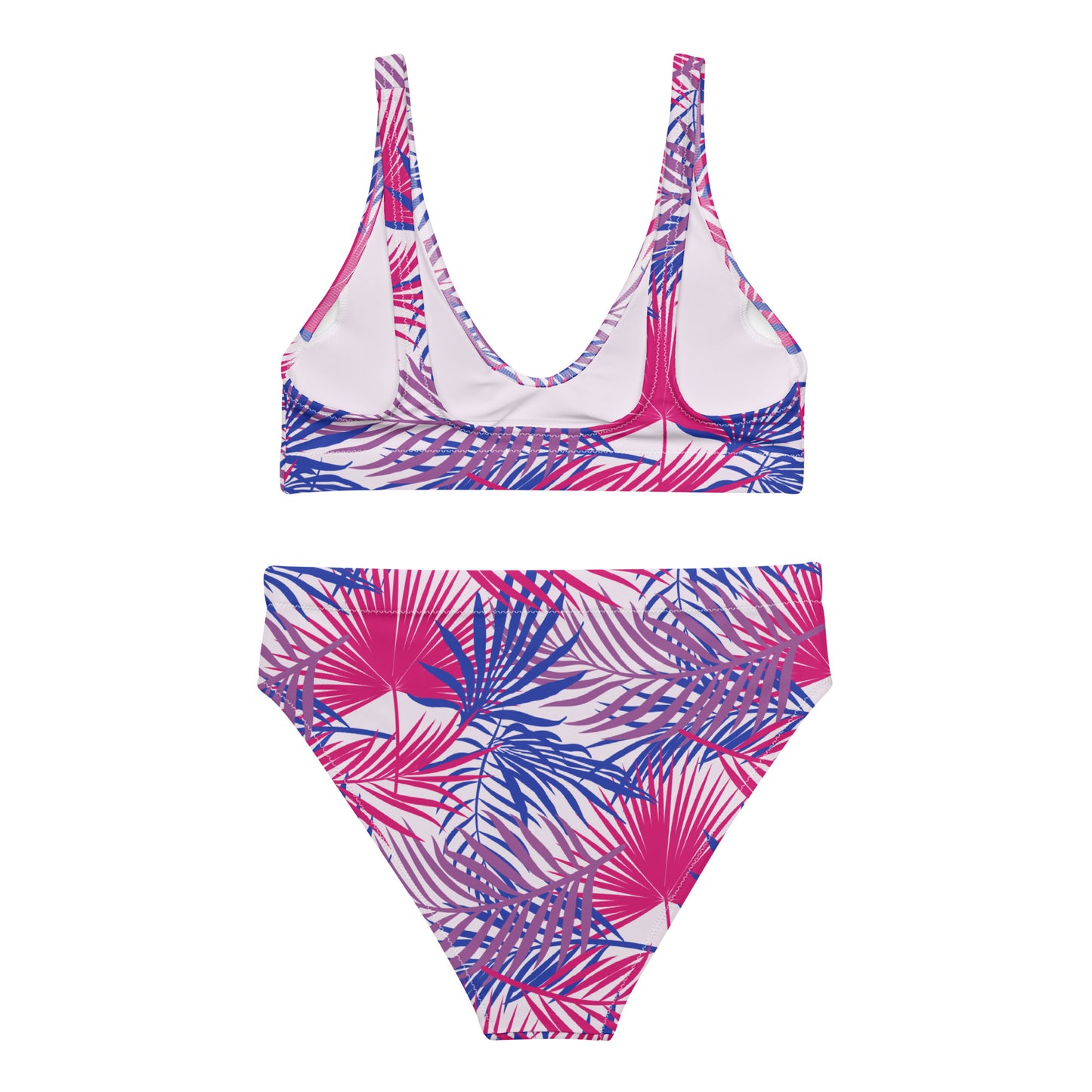 Bisexual Palm Athletic Bikini Top