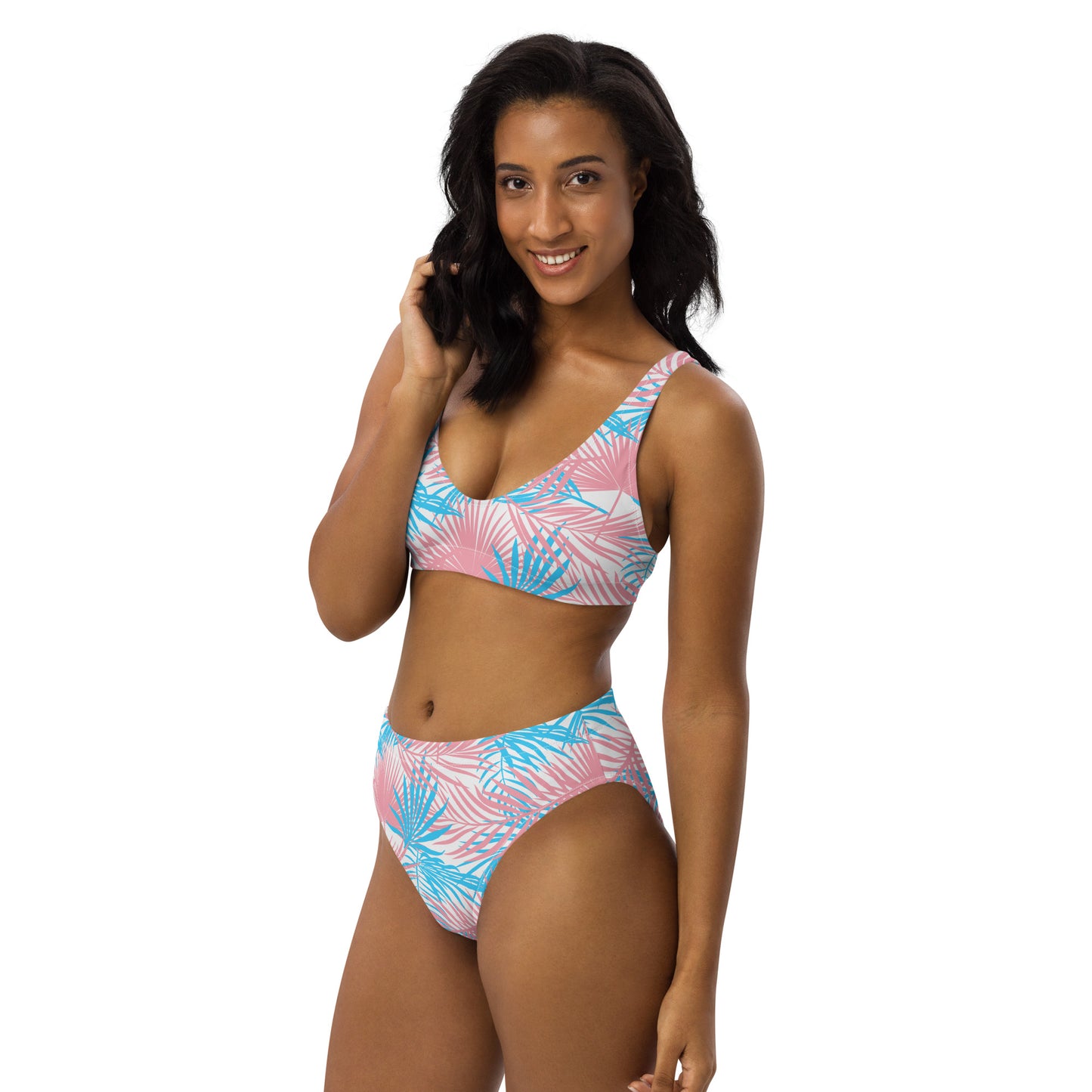 Transgender Palm Athletic Bikini Top