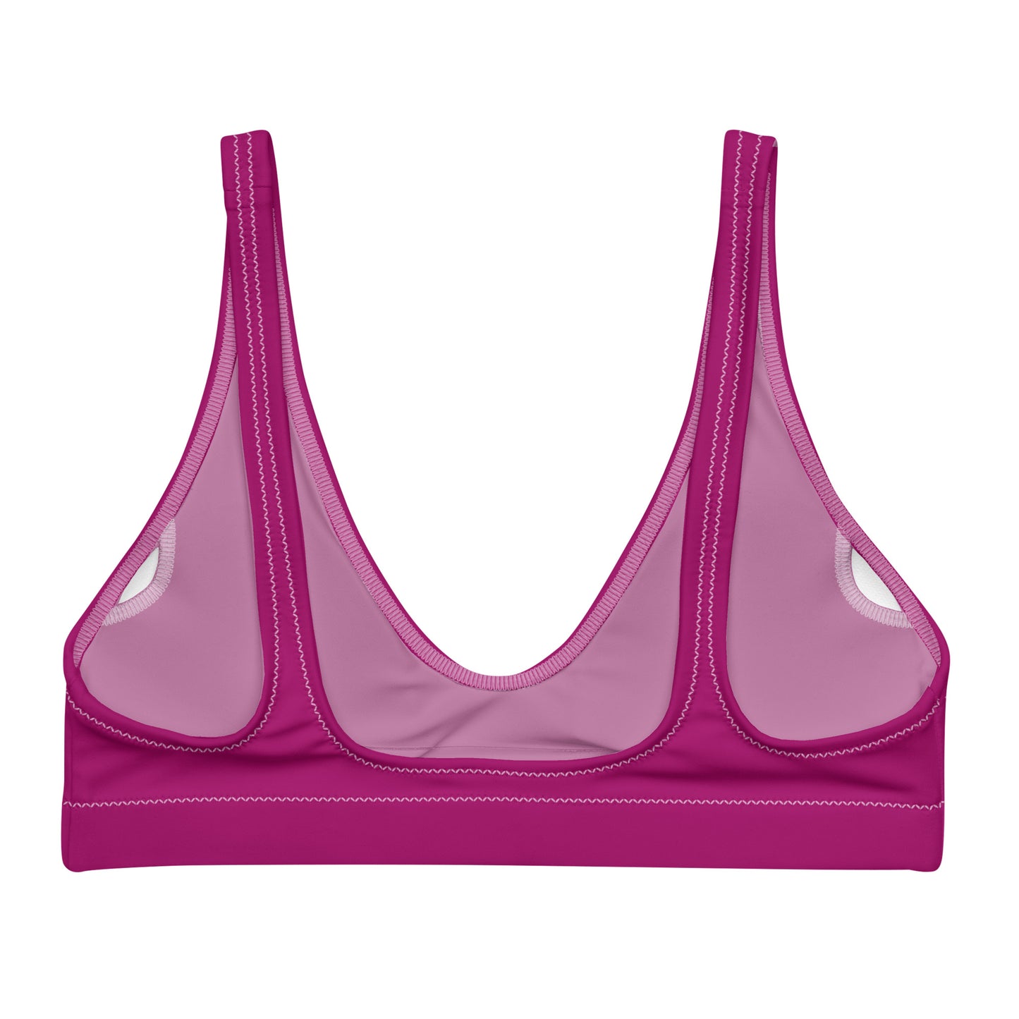 Lesbian Solid Athletic Bikini Top