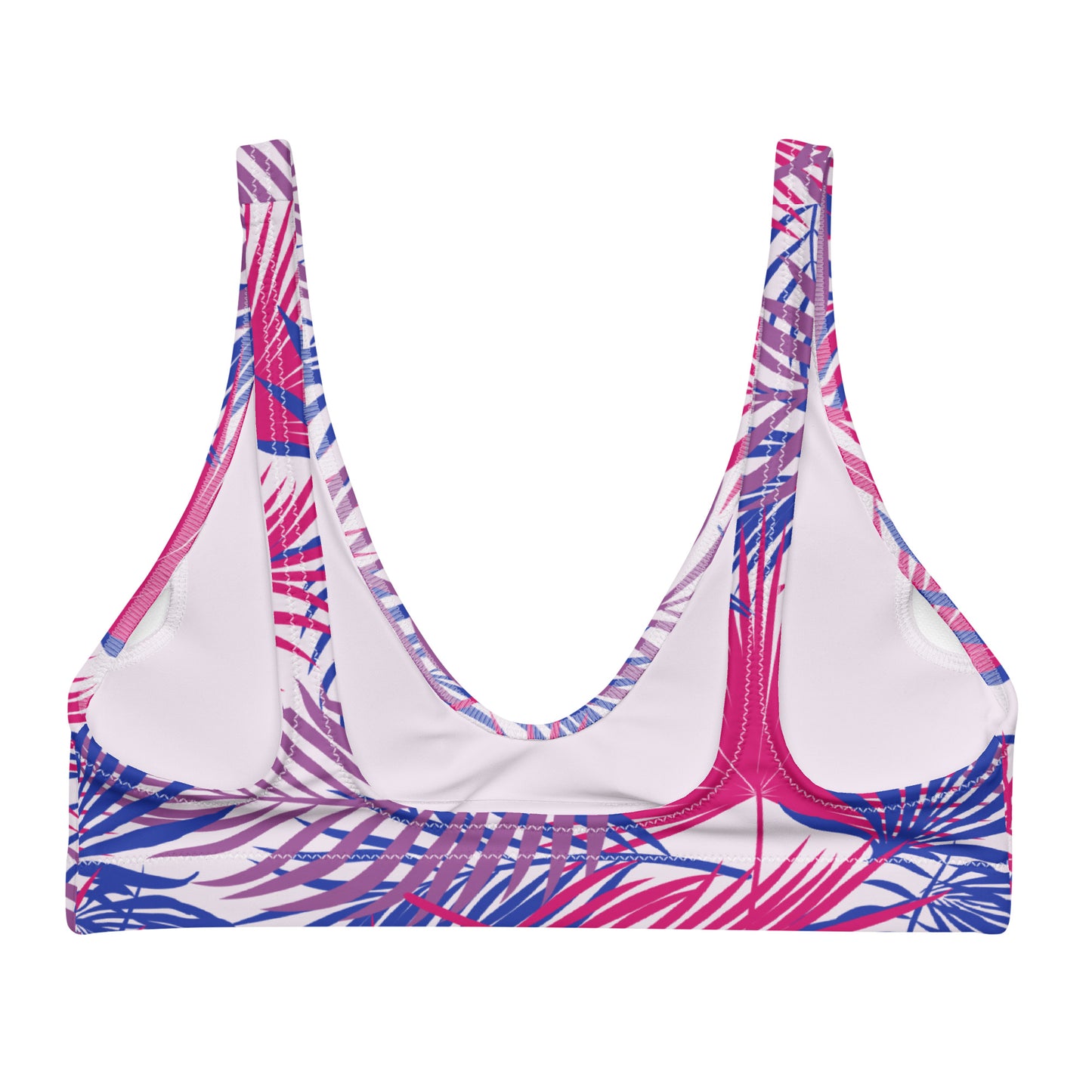 Bisexual Palm Athletic Bikini Top