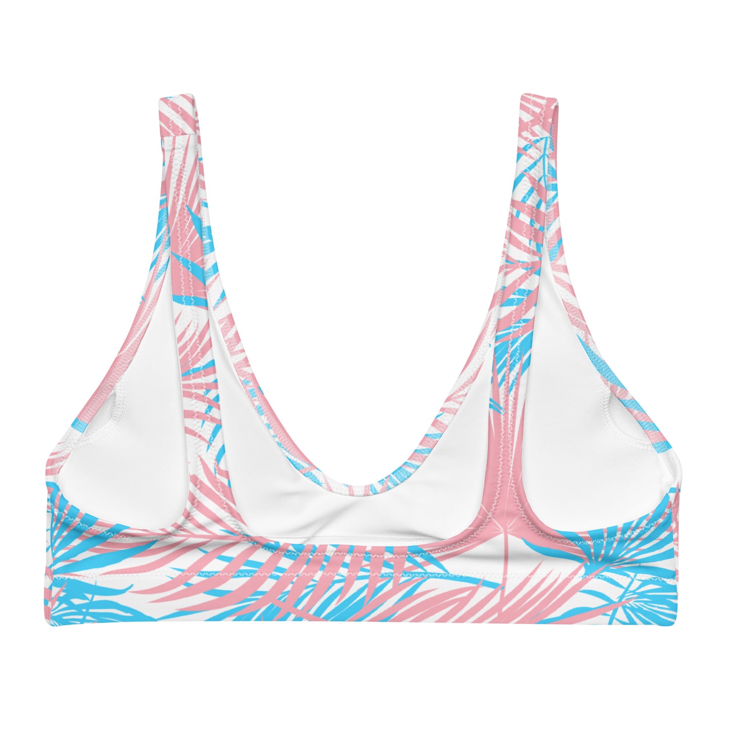 Transgender Palm Athletic Bikini Top