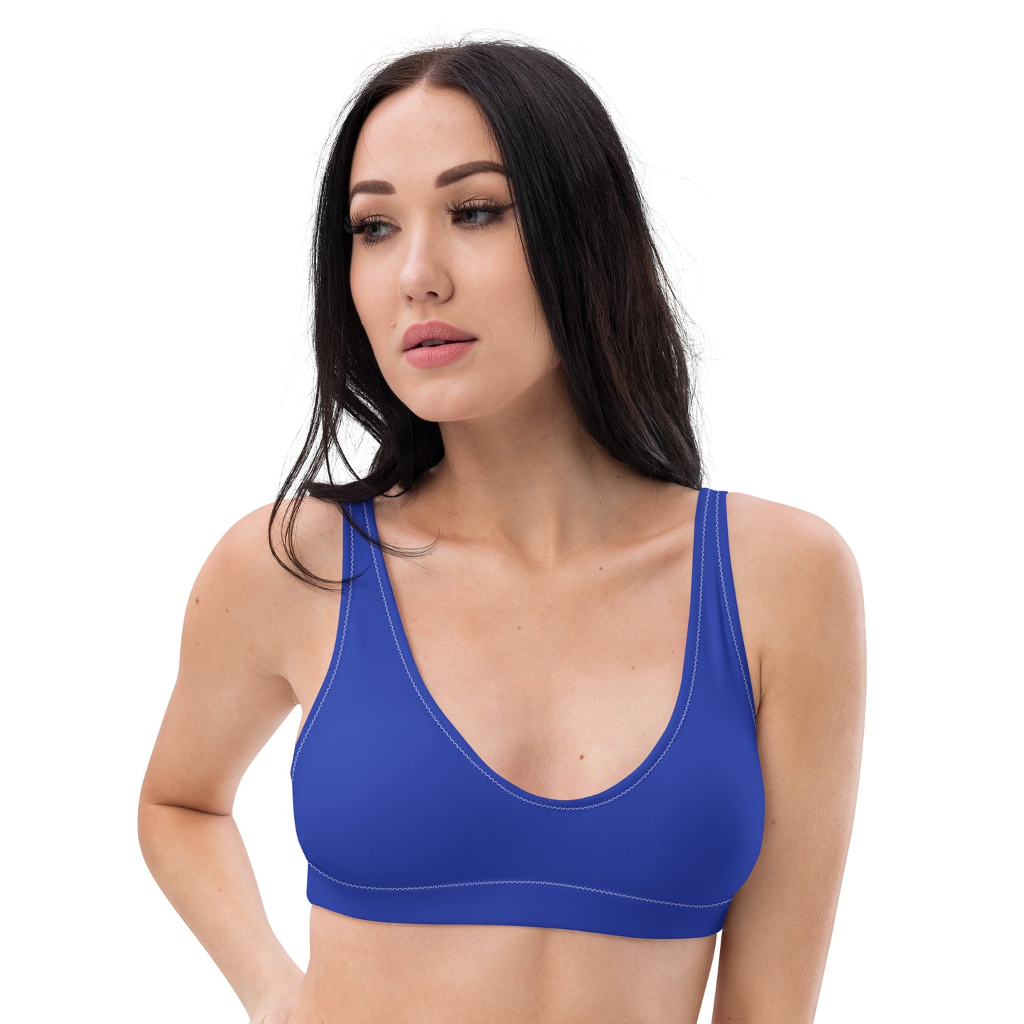 Bisexual Solid Athletic Bikini Top