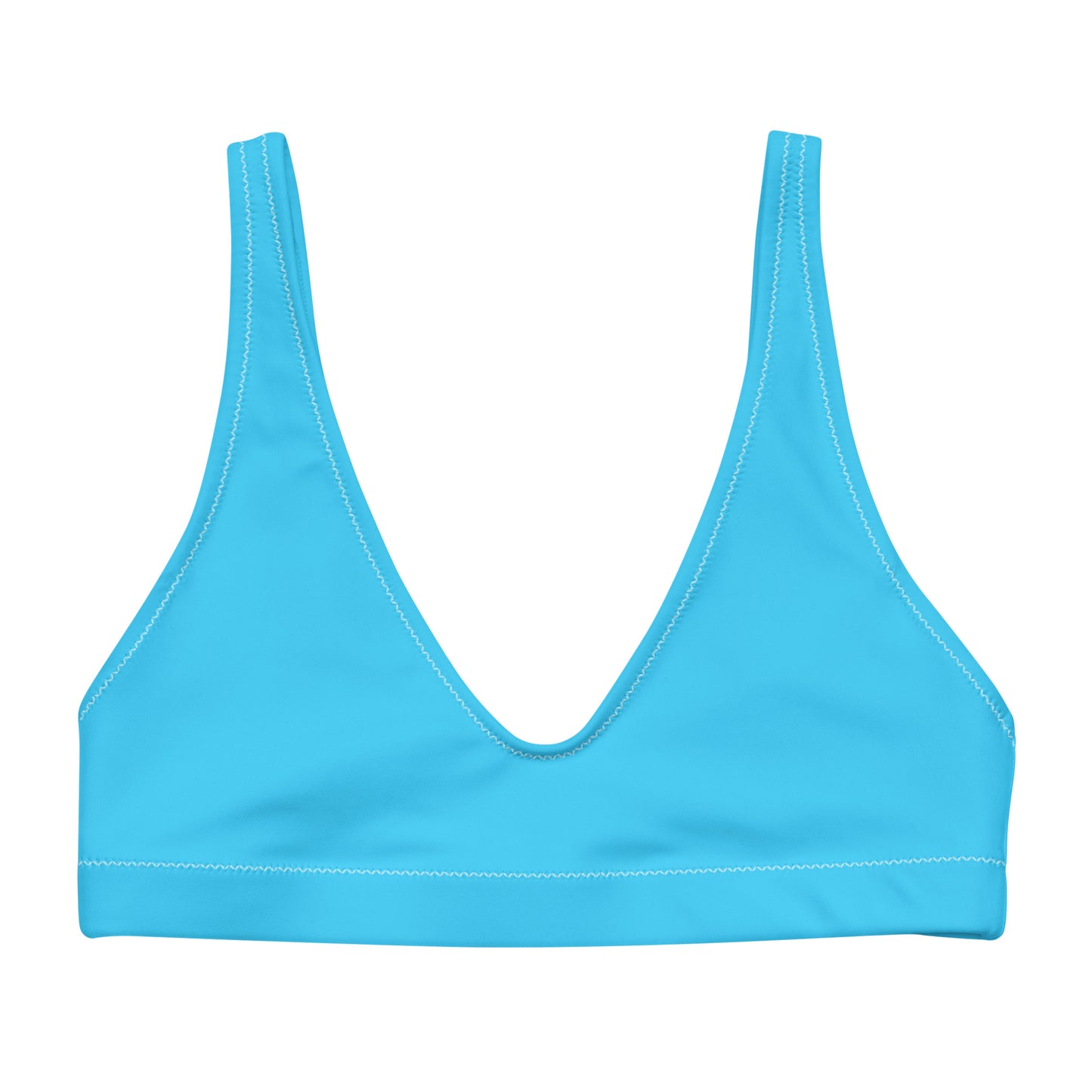 Transgender Solid Athletic Bikini Top