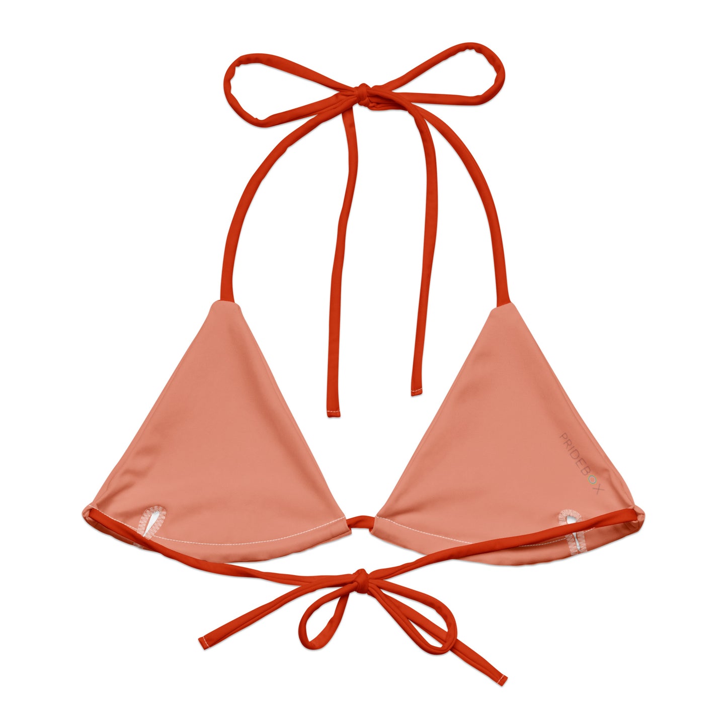 Lesbian Solid String Bikini Top