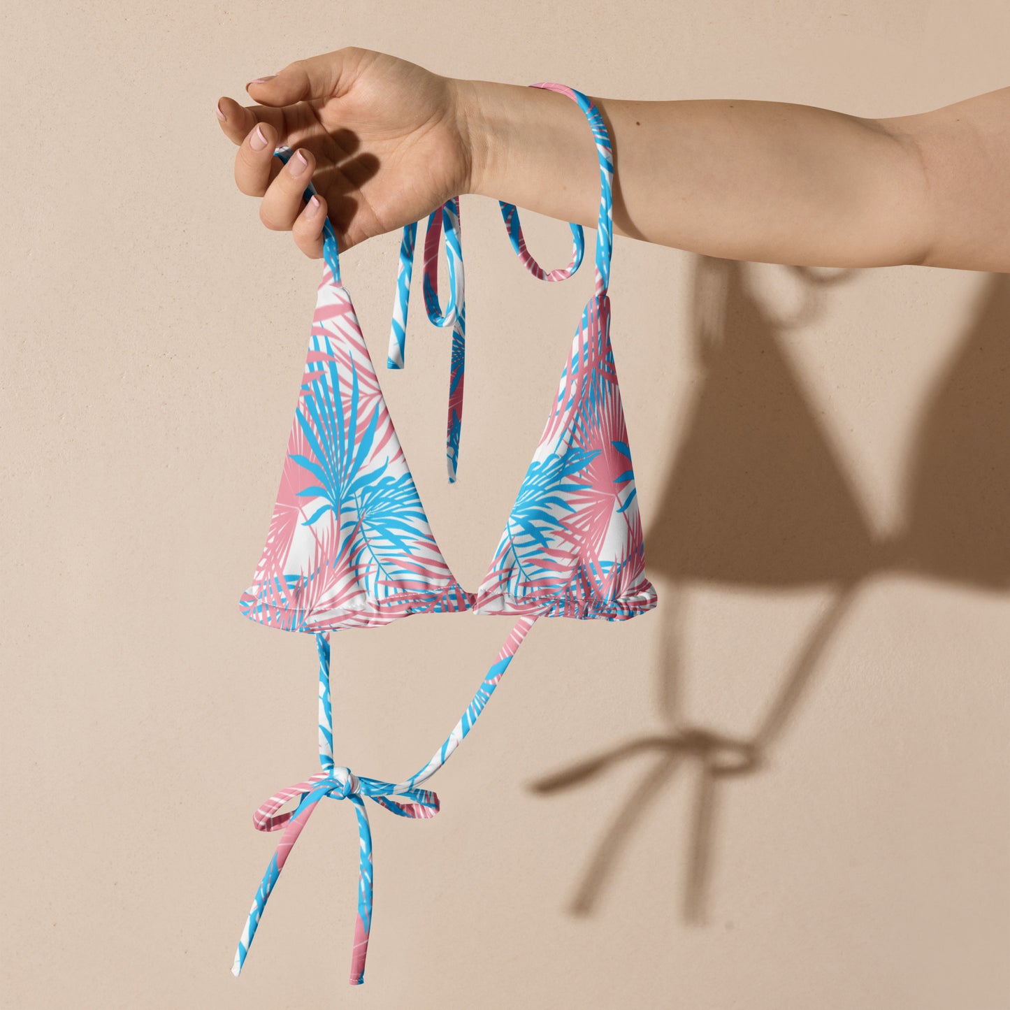 Transgender Palm String Bikini Top