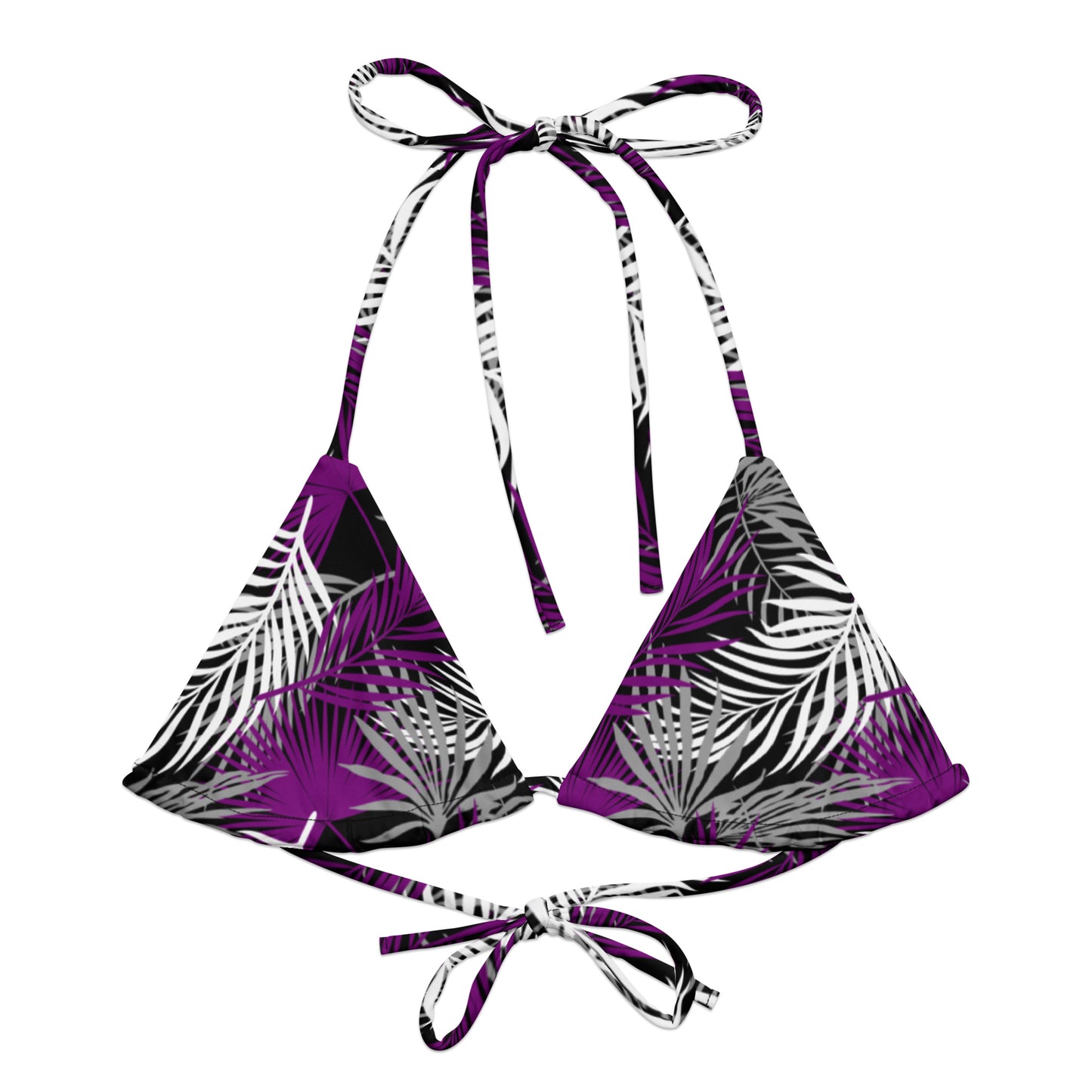 Asexual Palm String Bikini Top