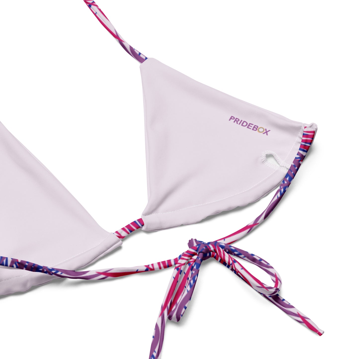 Bisexual Palm String Bikini Top