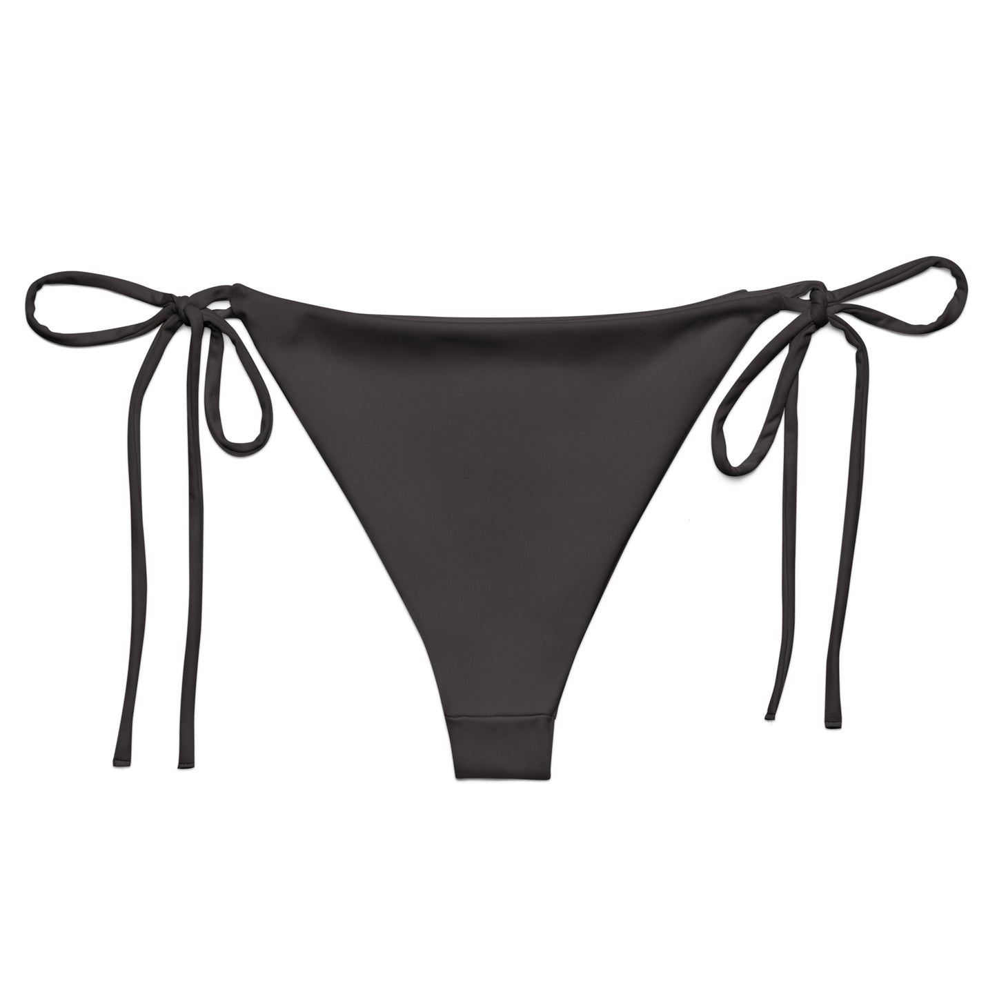 Non-Binary Solid String Bikini Bottom