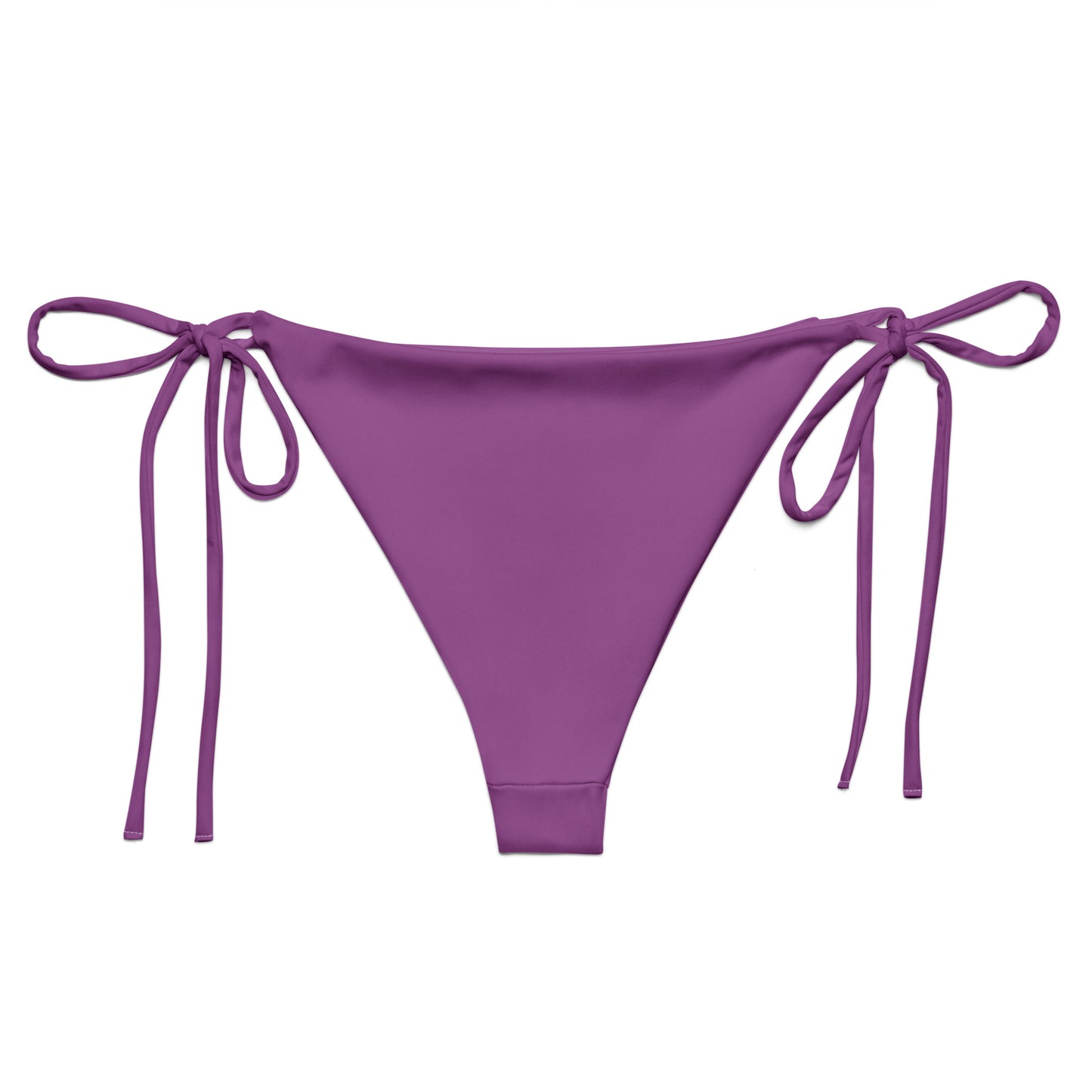 Bisexual Solid String Bikini Bottom