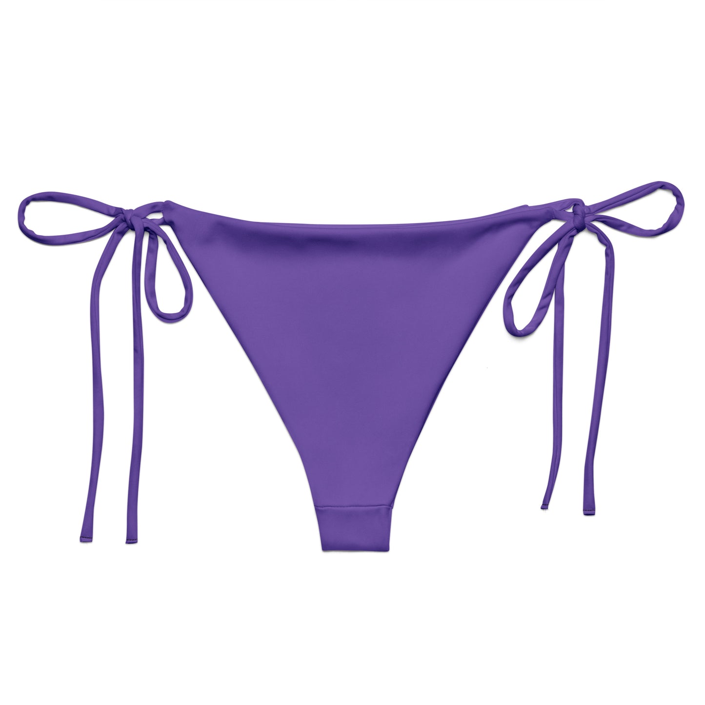 Non-Binary Solid String Bikini Bottom