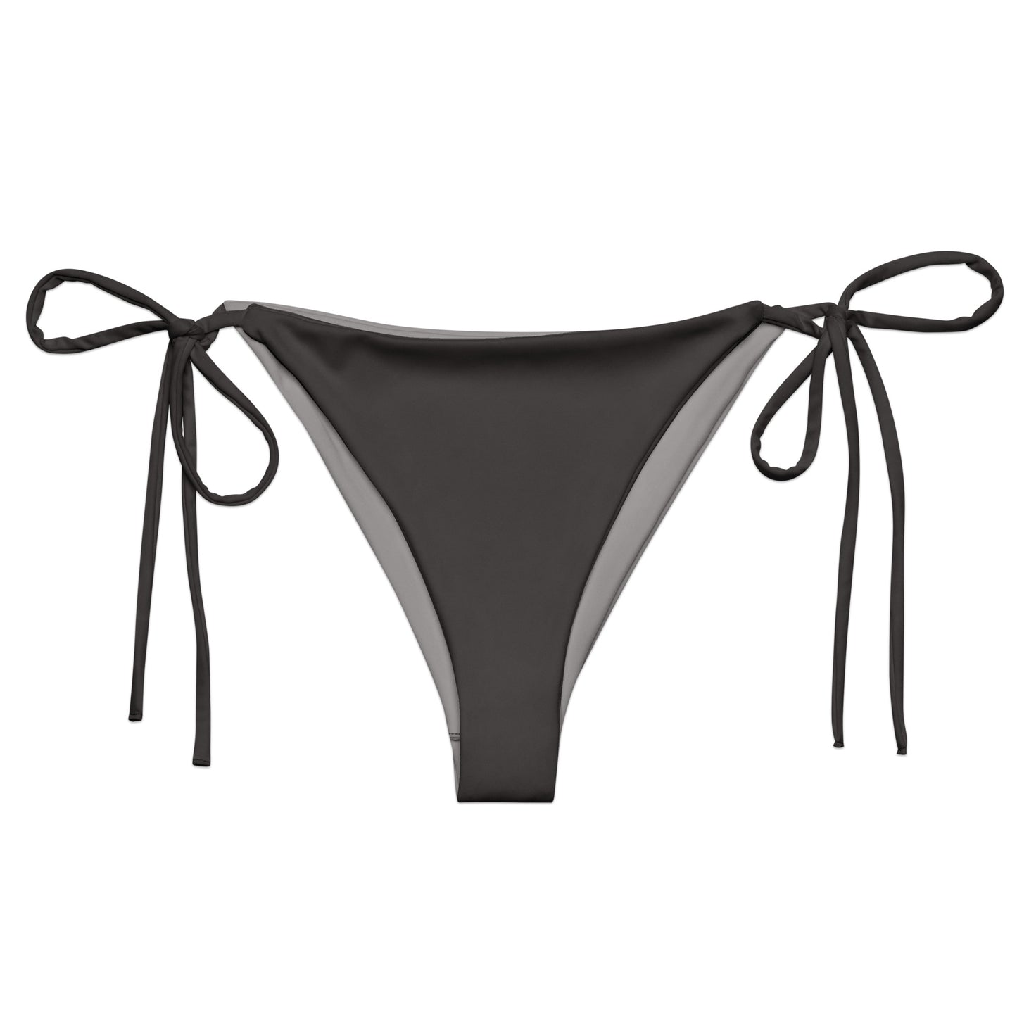 Non-Binary Solid String Bikini Bottom