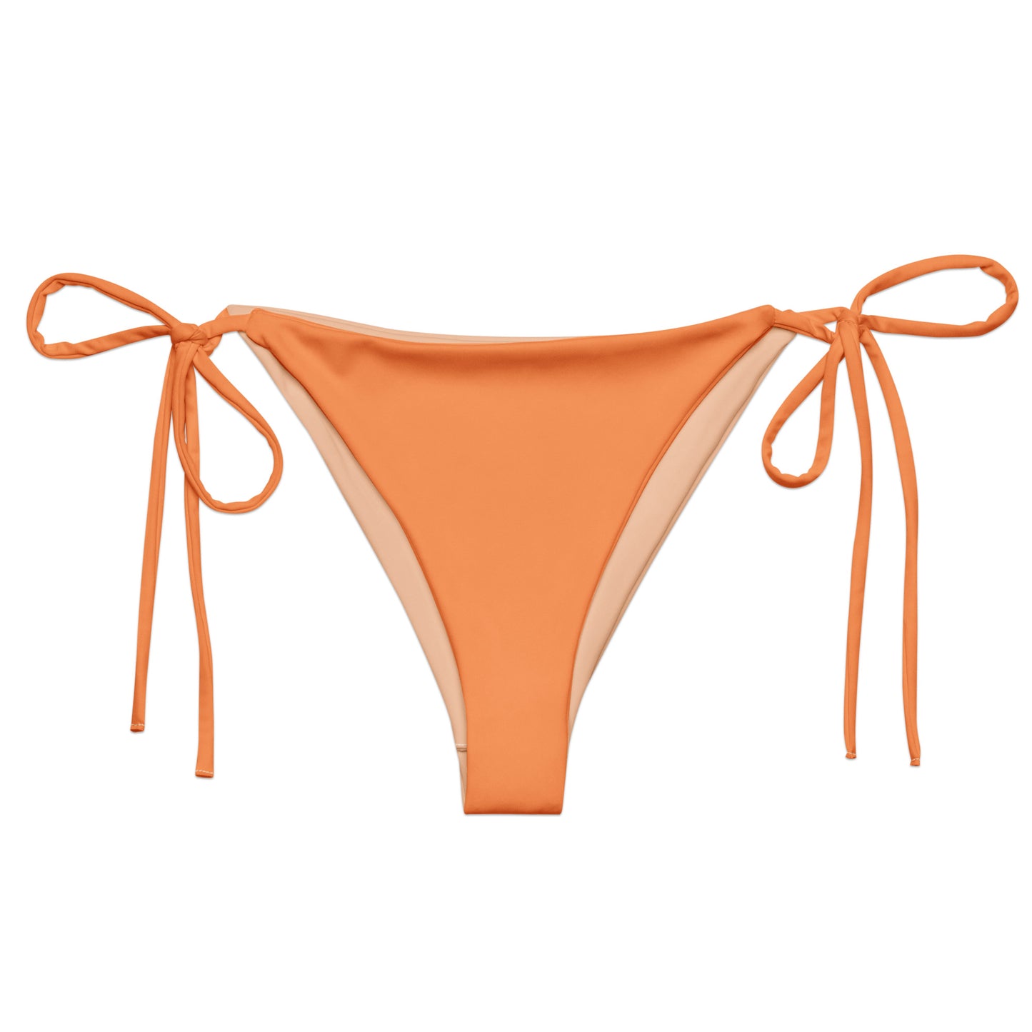 Lesbian Solid String Bikini Bottom