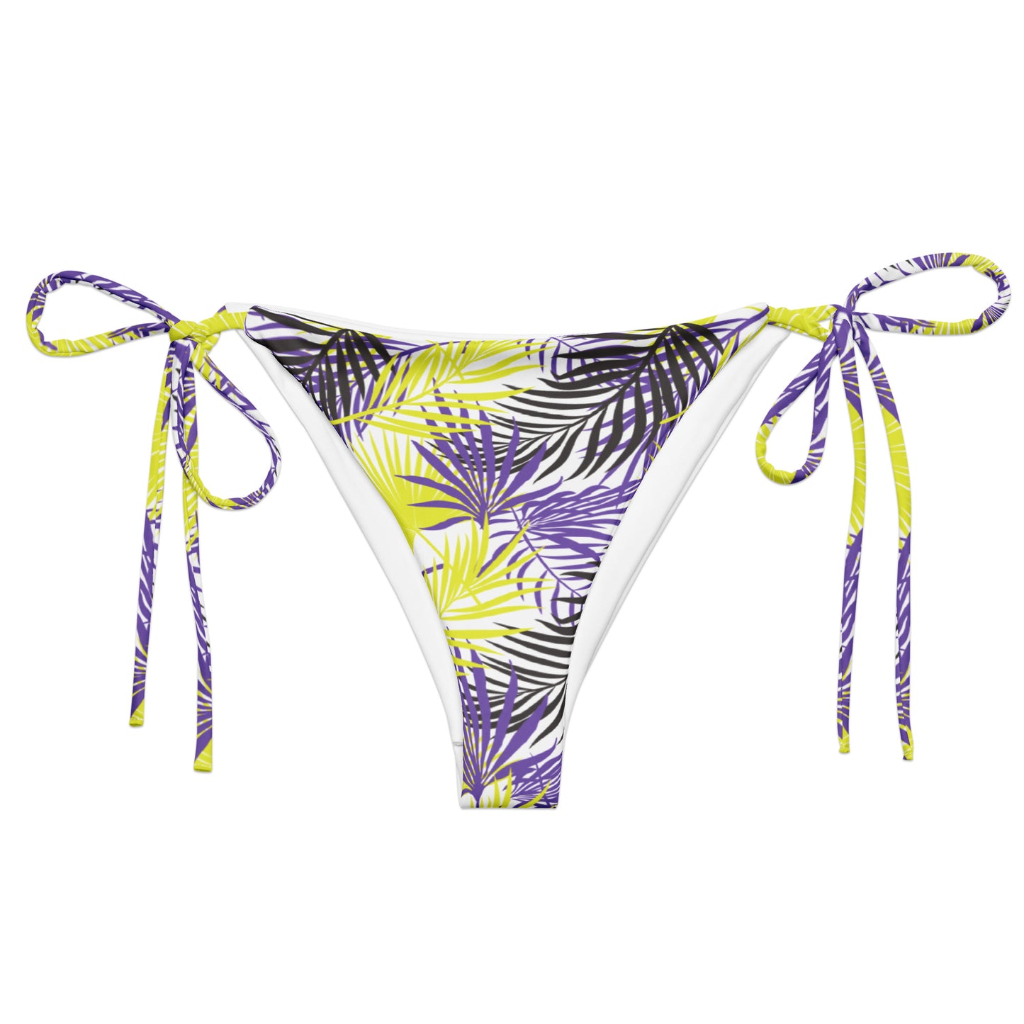 Non-Binary Palm String Bikini Bottom