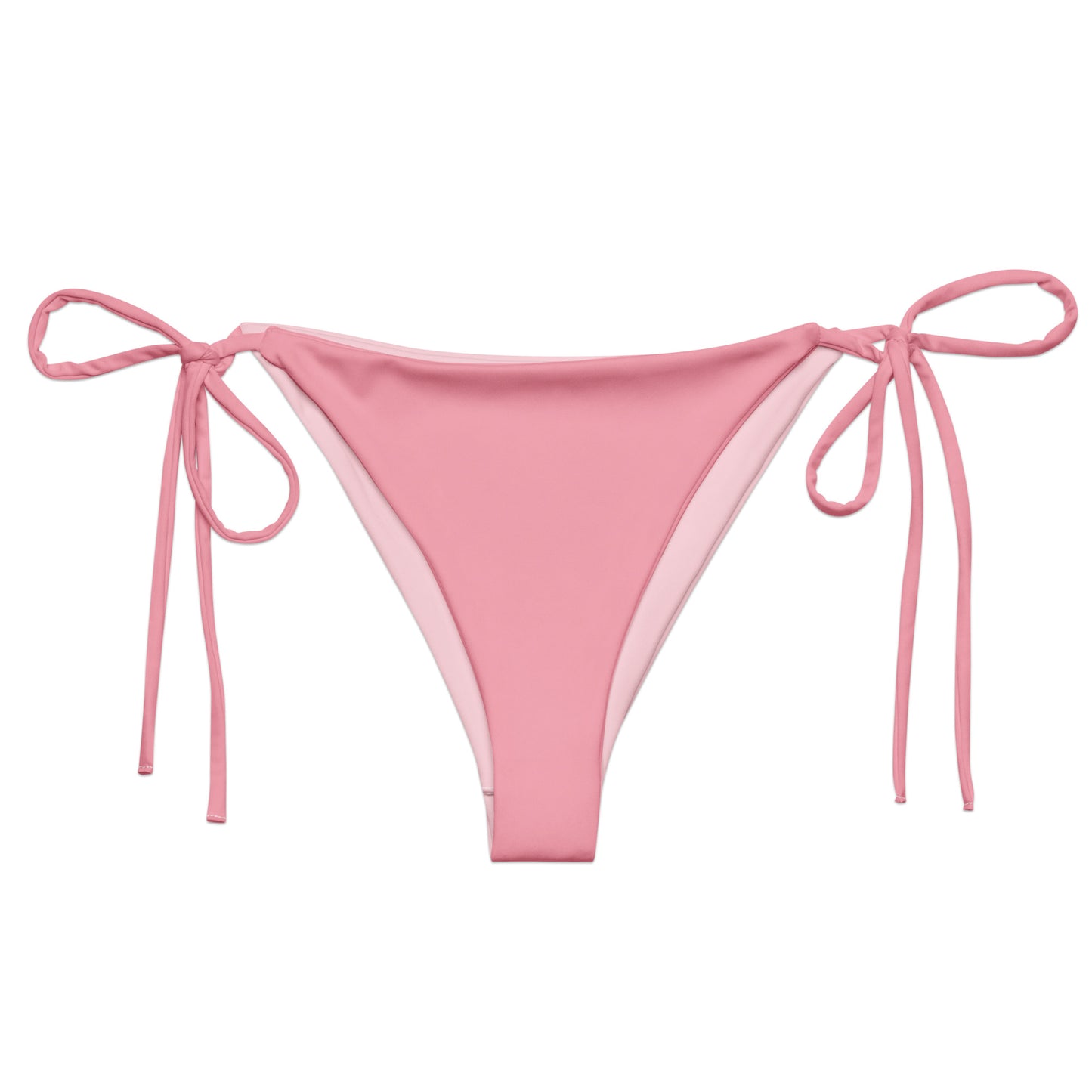 Transgender Solid String Bikini Bottom