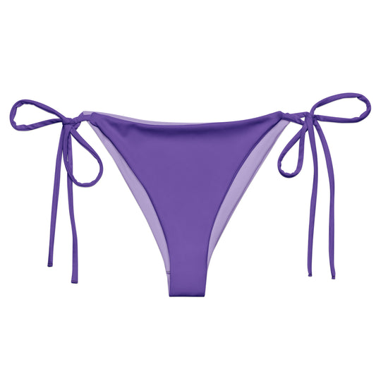 Non-Binary Solid String Bikini Bottom