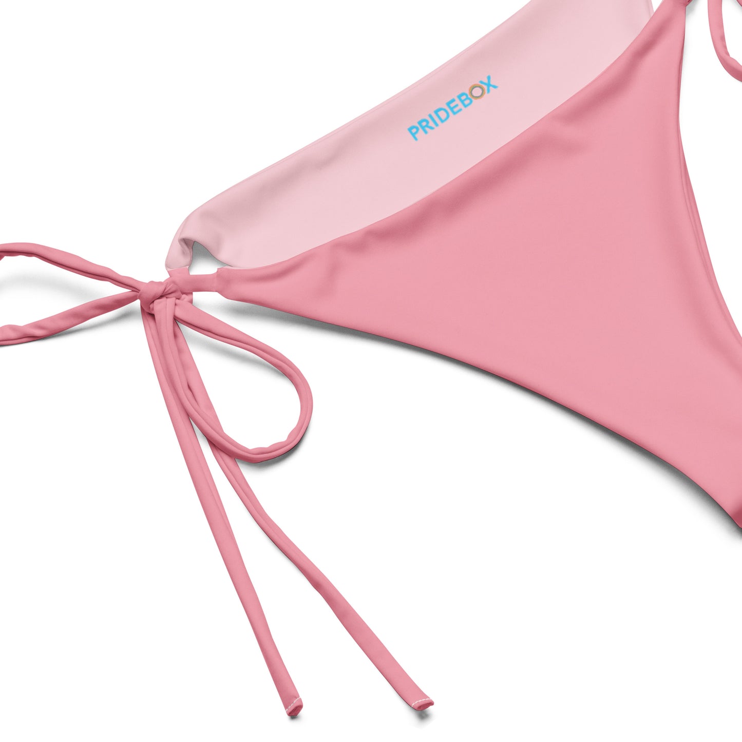 Transgender Solid String Bikini Bottom