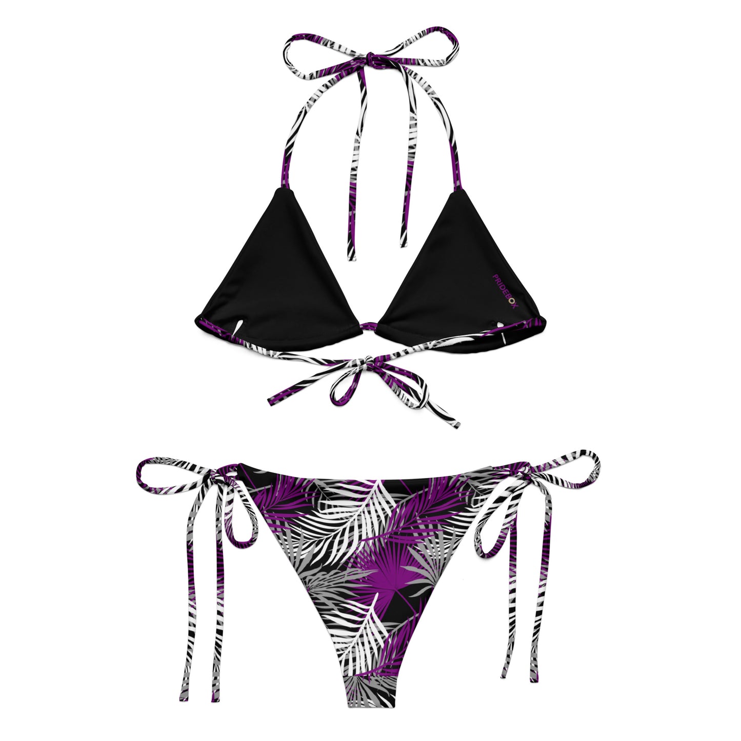 Asexual Palm String Bikini Top