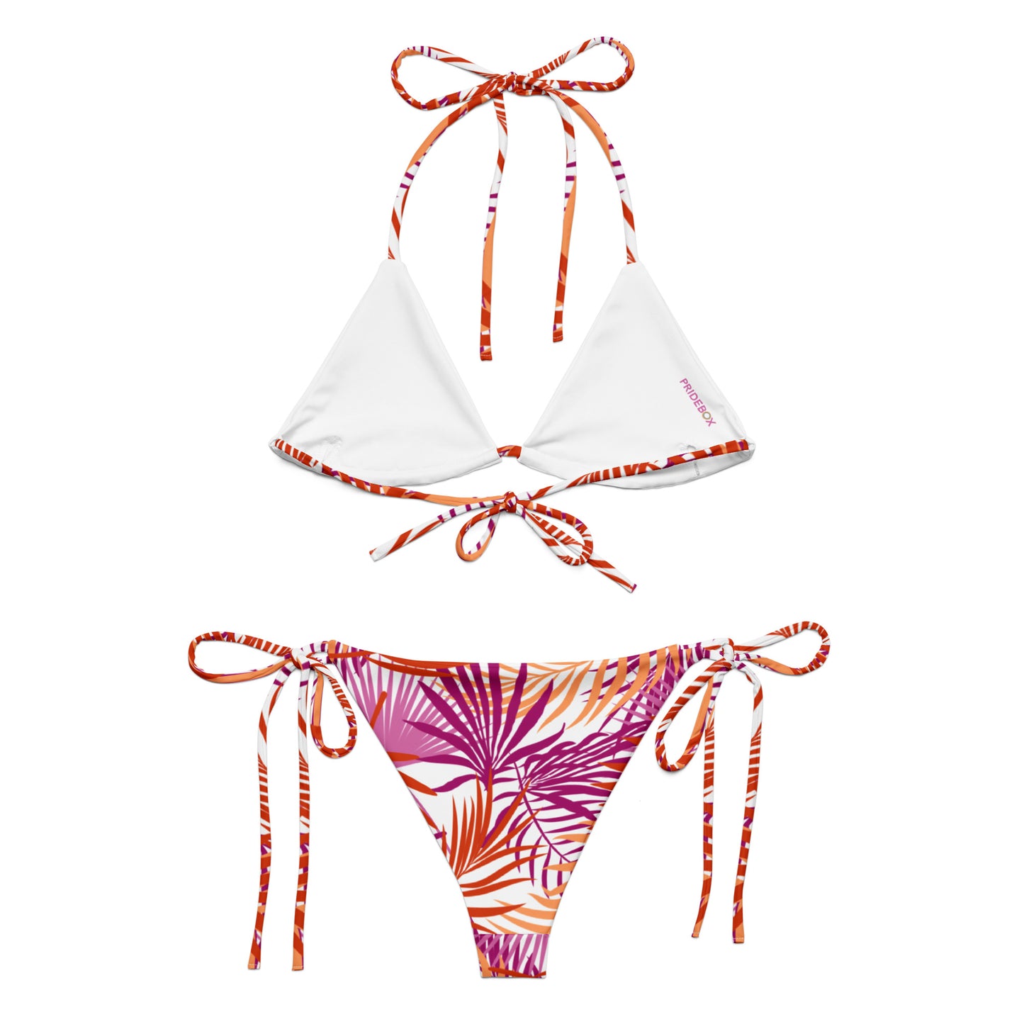 Lesbian Palm String Bikini Top