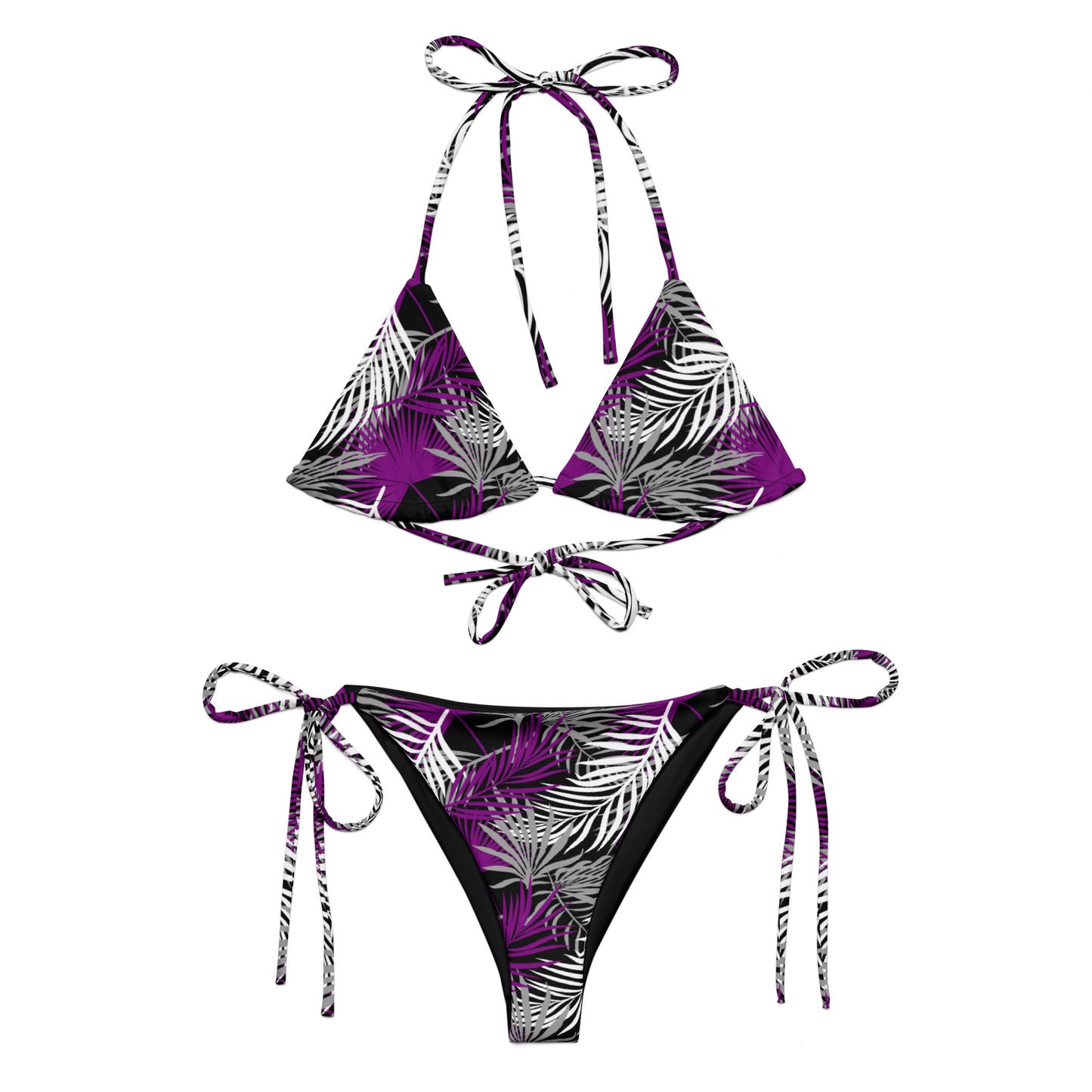 Asexual Palm String Bikini Top