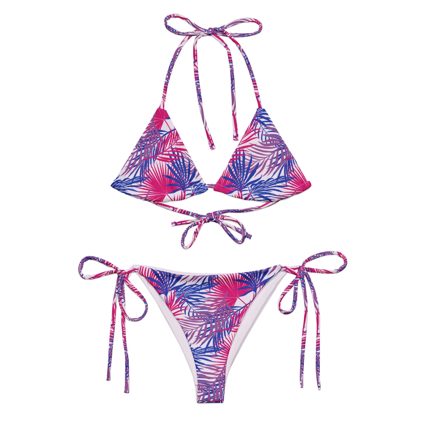 Bisexual Palm String Bikini Top