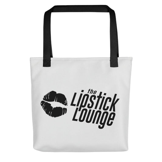 Lipstick Lounge Black Logo Tote Bag