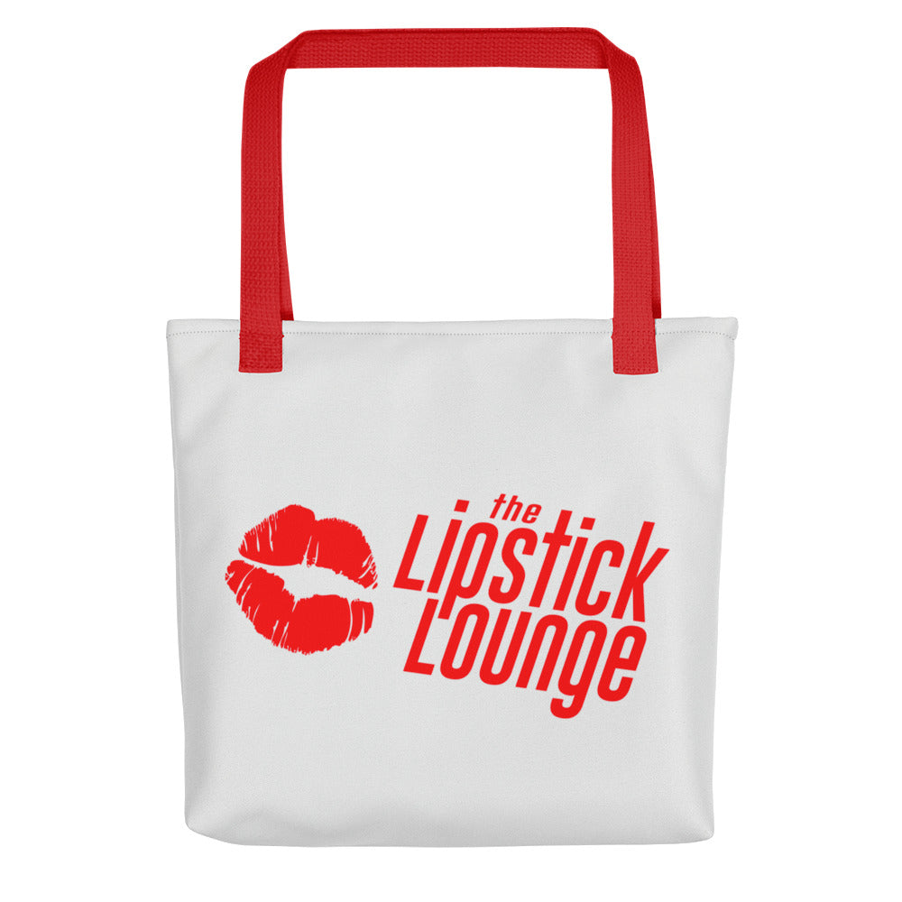 Lipstick Lounge Red Logo Tote Bag