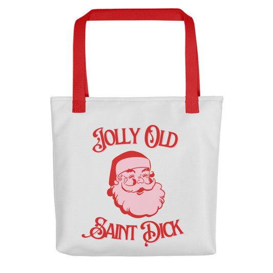 Jolly Old Saint Dick Tote Bag