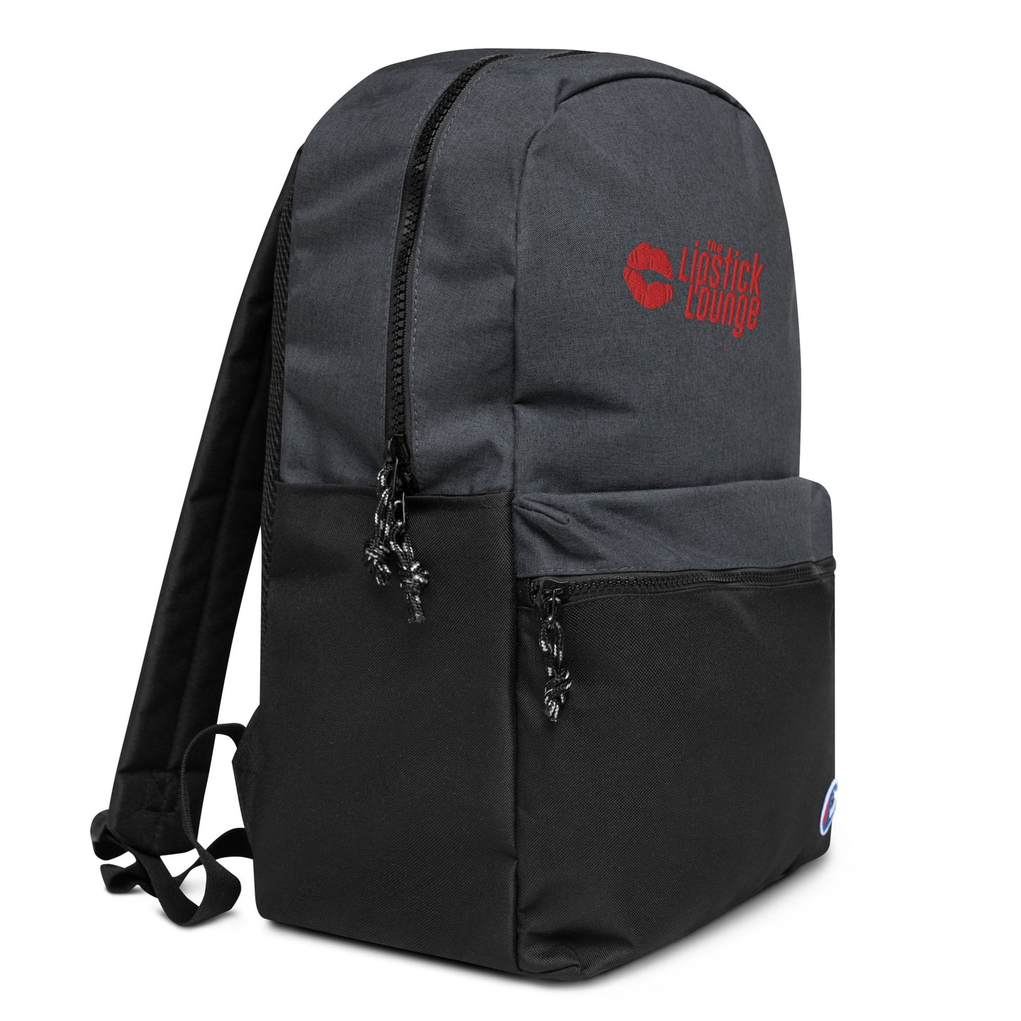 Lipstick Lounge Red Logo Champion Backpack