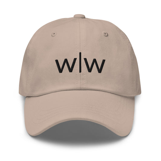 Lesbian WlW Hat - Black Embroidery