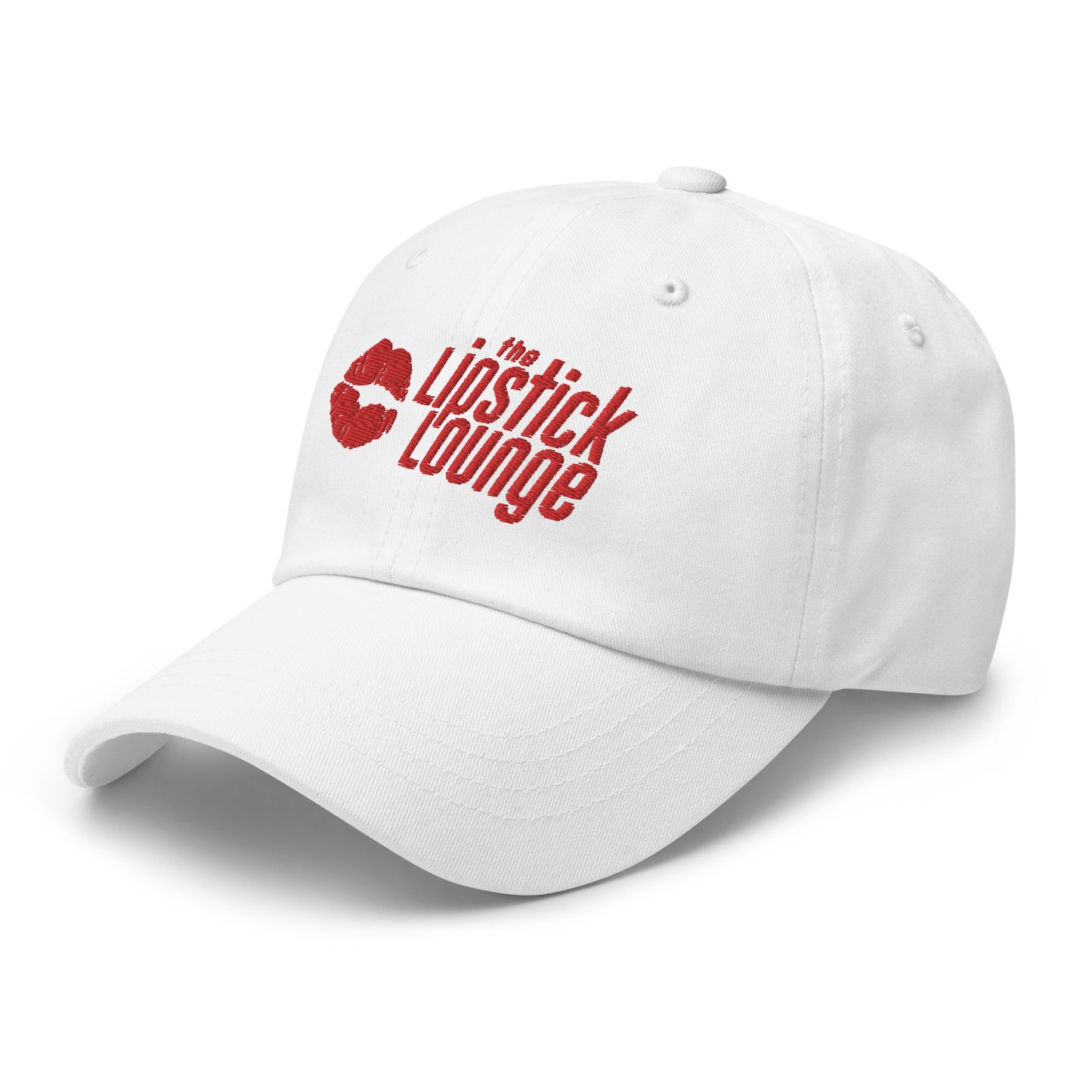 Lipstick Lounge Red Logo Embroidered Hat