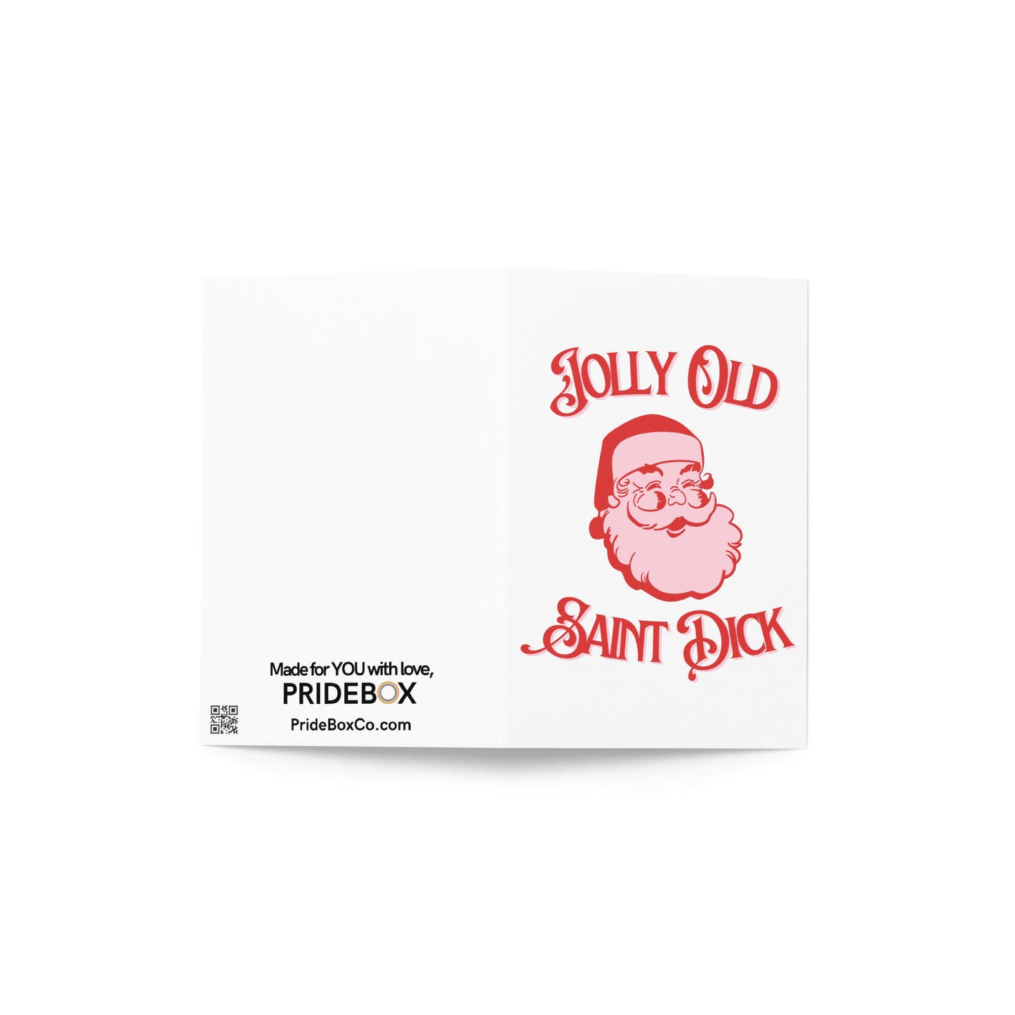 Jolly Old Saint Dick Greeting Card