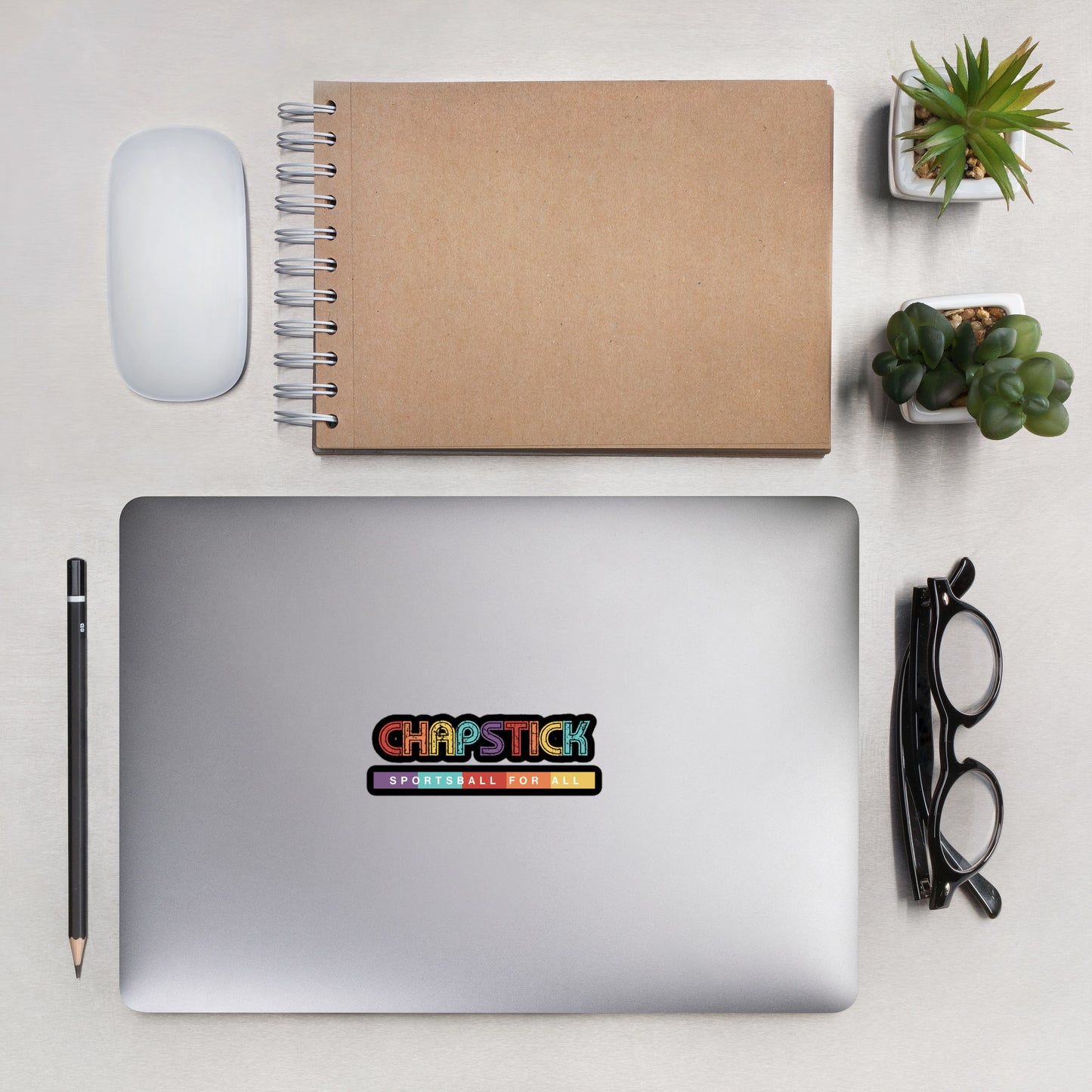 Chapstick logo stickers