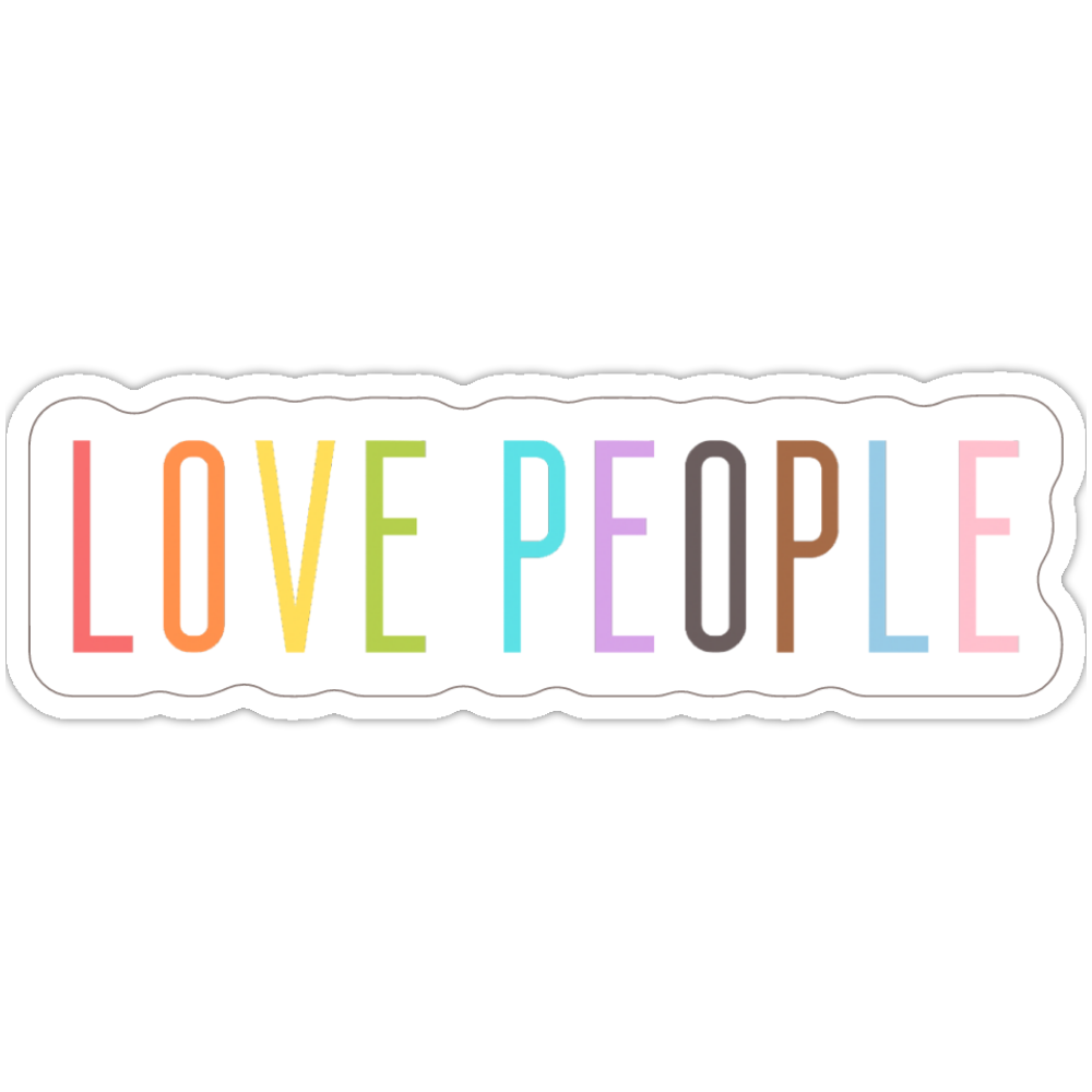 Love People Sticker