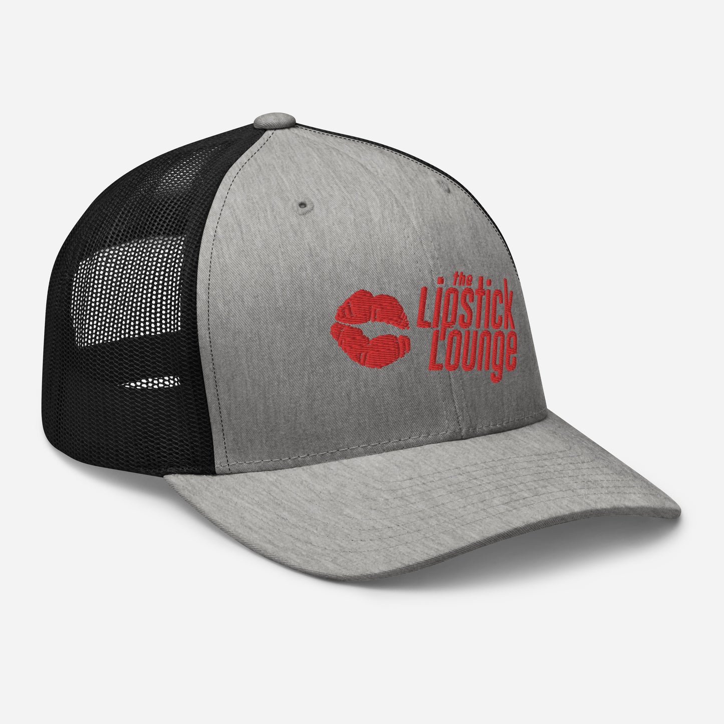 Lipstick Lounge Red Logo Trucker Cap
