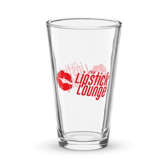 Lipstick Lounge Red Logo Pint Glass