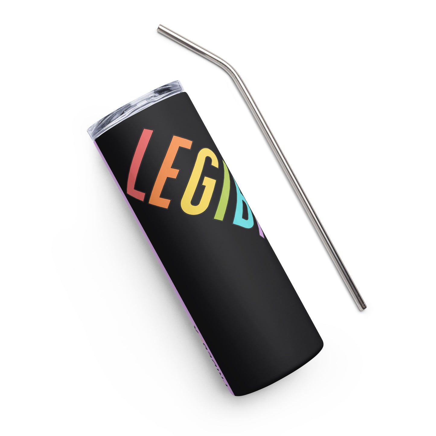 LGBT+ Legibitiqua Stainless Steel Tumbler