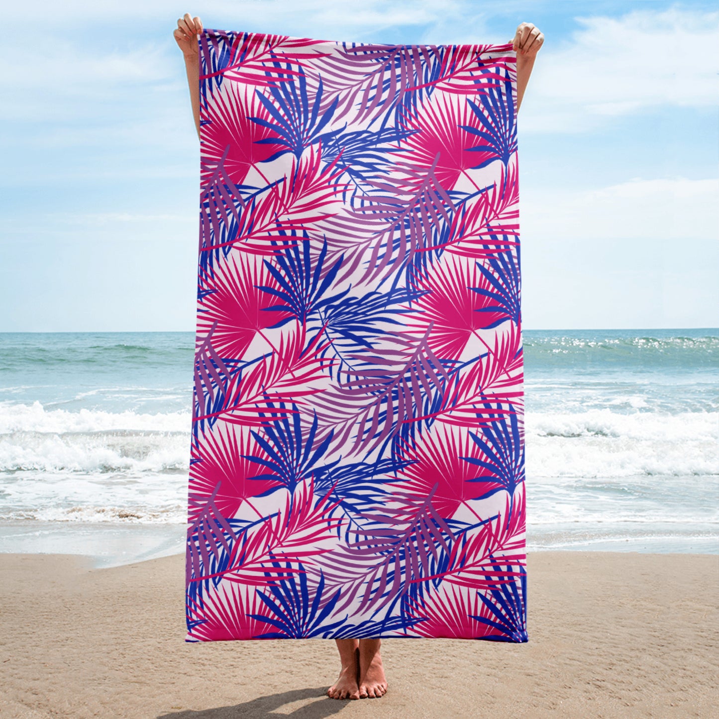 Bisexual Palm Beach Towel