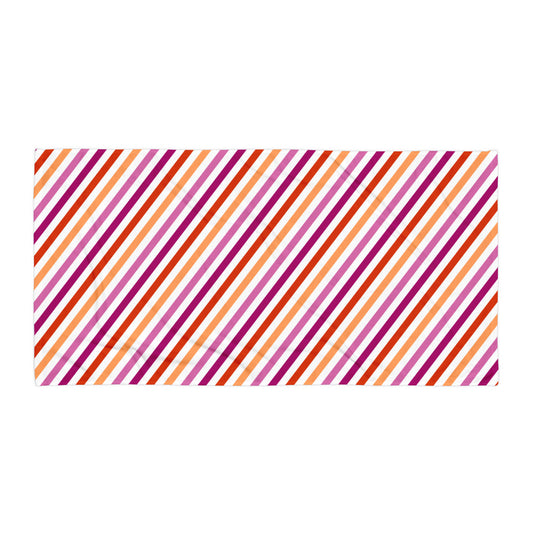 Lesbian Stripe Beach Towel