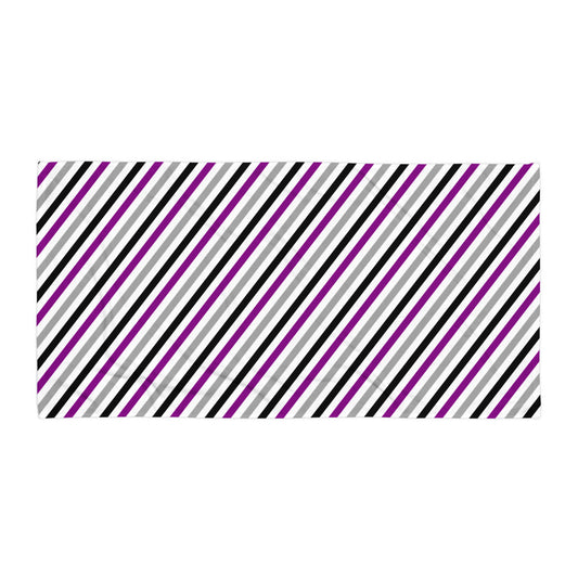 Asexual Stripe Beach Towel