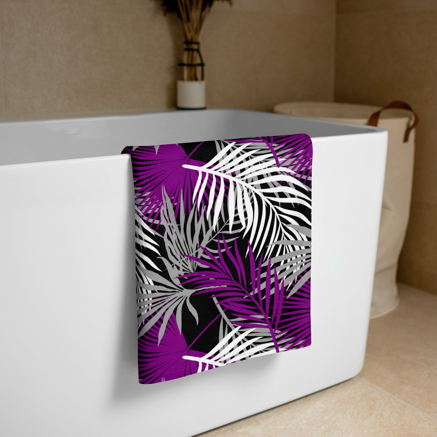 Asexual Palm Beach Towel