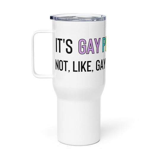 Gay Pride Parade Travel Mug Inspired From The Office
