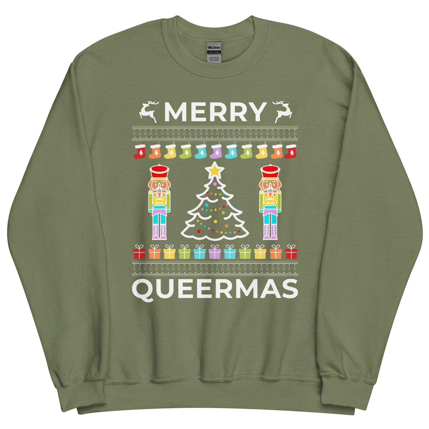 Merry Queermas Unisex Sweatshirt