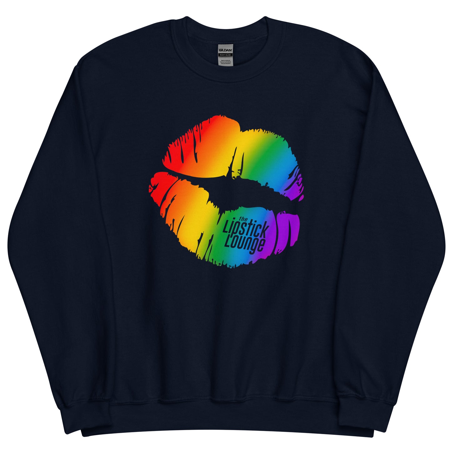 Lipstick Lounge Rainbow Logo Unisex Sweatshirt