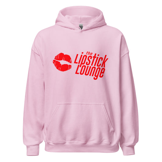 Lipstick Lounge Red Logo Unisex Hoodie